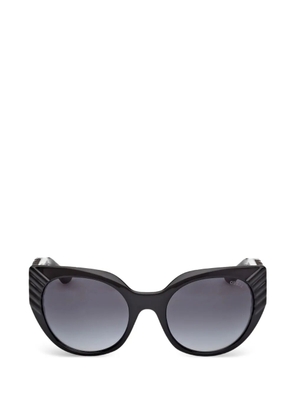 GUESS USA textured cat-eye sunglasses - Black
