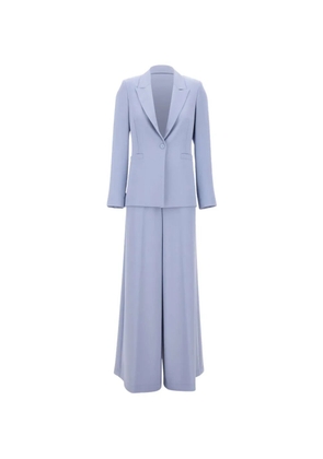 kaos single-breasted wide-leg suit - Blue