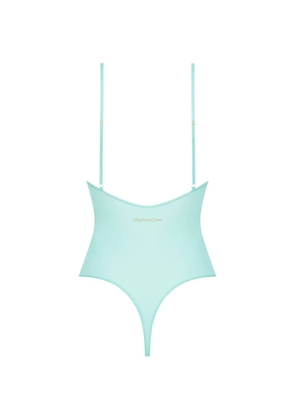Maison Close Double Sens Pastel thong bodysuit - Blue