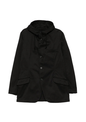 Yohji Yamamoto cotton chino jacket - Black