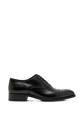 TOM FORD cap-toe lace-up shoes - Black