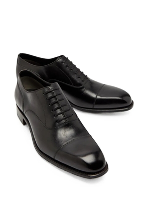 TOM FORD cap-toe lace-up shoes - Black