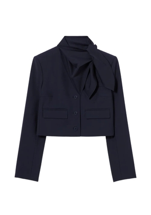 Claudie Pierlot wool blend box jacket - Blue