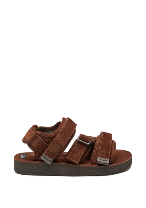 Suicoke Kisee touch-strap sandals - Brown