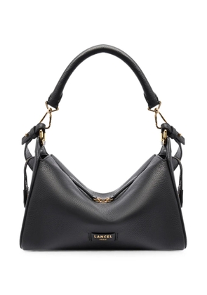 Lancel Louison grained leather shoulder bag - Black