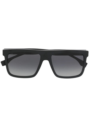 BOSS polarised oversize-frame sunglasses - Black