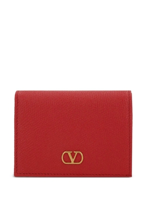Valentino Garavani VLogo leather wallet - Red