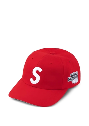 Supreme S Logo 6-Panel cap - Red