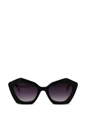 Karl Lagerfeld geometric-frame sunglasses - Black