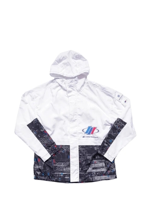 PUMA BMW Motorsport hooded graphic jacket - White