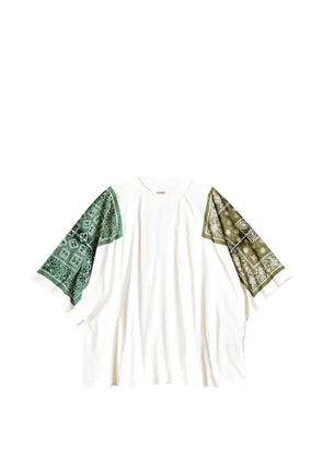 KAPITAL bandana-print T-shirt - White