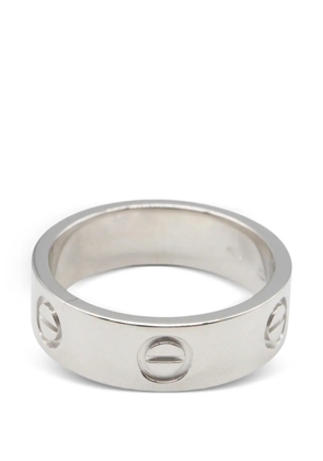 Cartier 10s Love screw-detail ring - Silver