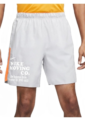 Nike Dri-Fit Challenger elasticated-waistband shorts - Grey