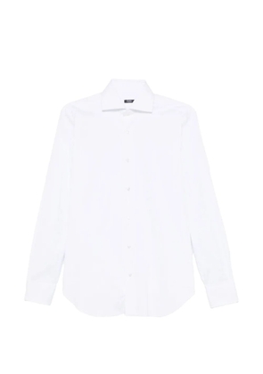 Barba point-collar shirt - White