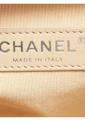 CHANEL Pre-Owned 2012-2013 large Boy quilted shoulder bag - Neutrals