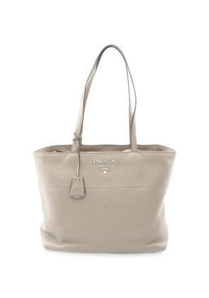 Prada Pre-Owned 2000s Vitello Phenix leather tote bag - Neutrals