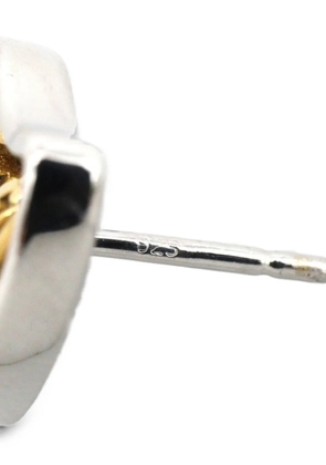 Vivienne Westwood Pre-Owned Orb heart earrings - Silver
