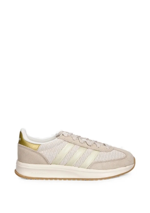 adidas suede-panelled knit sneakers - Neutrals