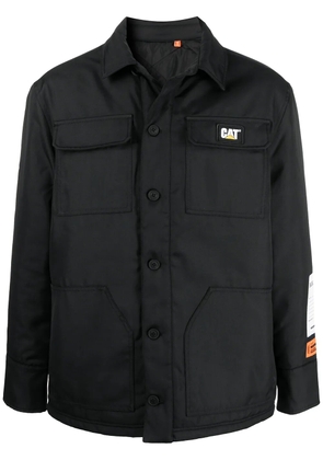 Heron Preston x CAT coach jacket - Black