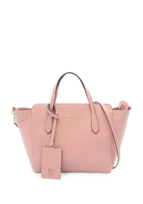 Gucci Pre-Owned Swing mini leather handbag - Pink