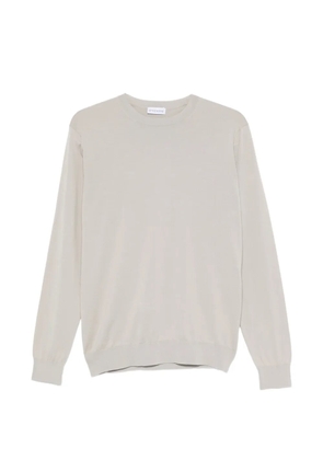 ÉPHÉMÈRE long-sleeve fine-knit sweater - Grey