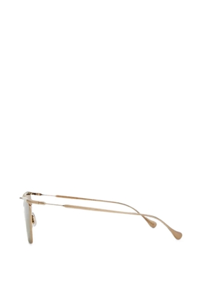 Jil Sander Wireframe geometric-frame sunglasses - Gold