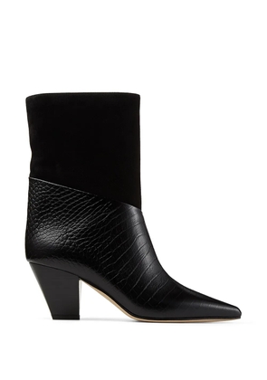 Jimmy Choo Bear high-ankle 65mm boots - Black