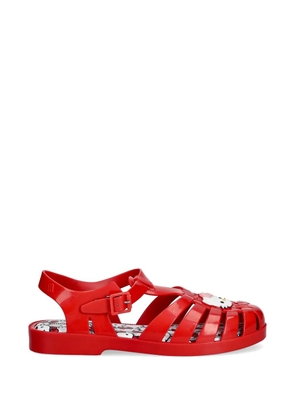 Melissa Hello Kitty cage sandals - Red