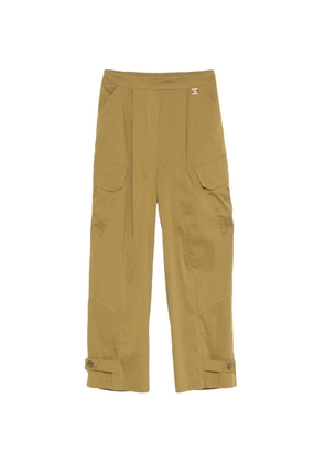 CARLA G. button-tab cargo pants - Green