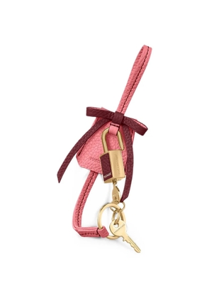 MAISON de SABRÉ Bow Padlock bag charm - Pink