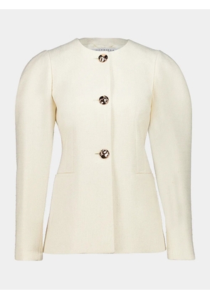 Gabriela Hearst Daelan single-breasted jacket - Neutrals