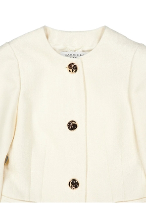 Gabriela Hearst Daelan single-breasted jacket - Neutrals
