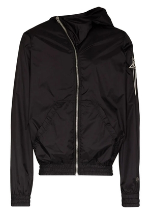 Rick Owens X Champion logo hooded jacket - Black