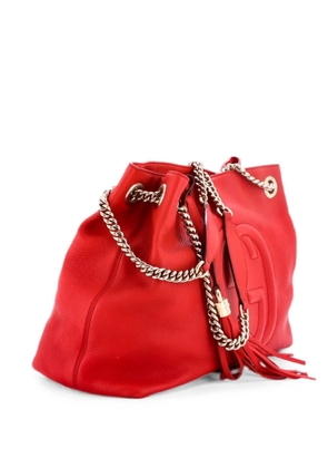 Gucci Pre-Owned Soho Chain Strap Leather Medium shoulder bag - Red