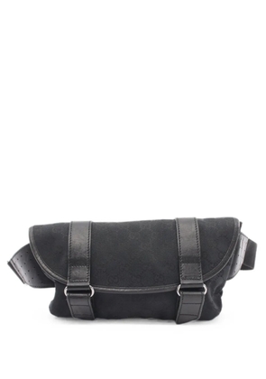 Gucci Pre-Owned 2000s GG canvas belt bag - Black