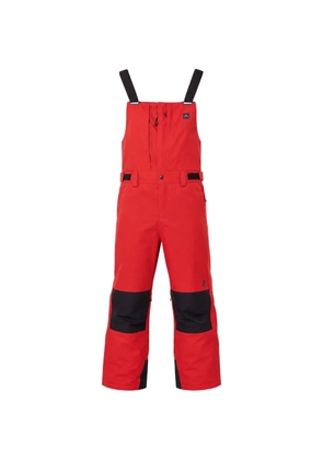 Rip Curl colour-block bib-front ski pants - Red
