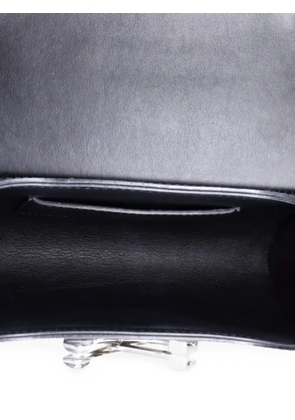 Louis Vuitton Pre-Owned Pochette Twist Handbag Leather with Monogram Vernis shoulder bag - Black