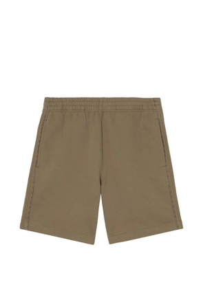Burberry Check piping cotton shorts - Brown