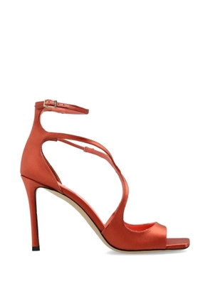 Jimmy Choo Azia 95 strappy sandals - Orange