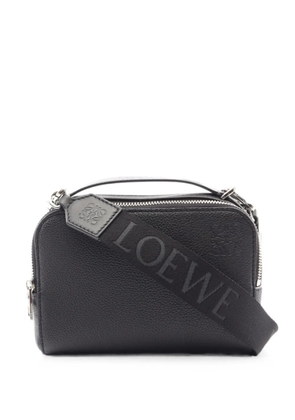 Loewe Pre-Owned 2010s Anagram-embossed mini bag - Black