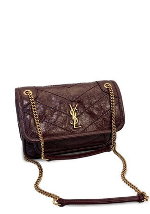 Saint Laurent mini Niki leather shoulder bag - Red