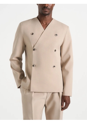 Manière De Voir Timeo tailored kimono blazer beige - Neutrals
