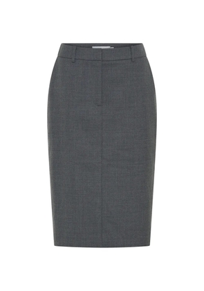 Anna Quan Rachelle layered midi skirt - Grey