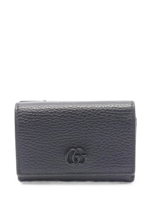 Gucci Pre-Owned 2010s medium GG Marmont wallet - Black