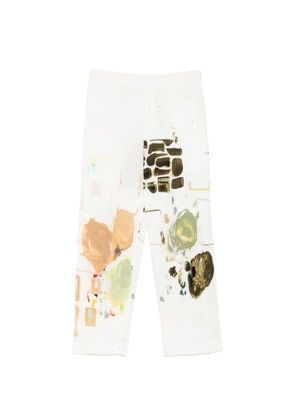Homme Plissé Issey Miyake Palette trousers - White
