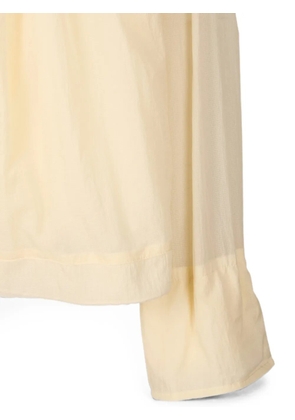 TOMBOY shirred hooded jacket - Yellow