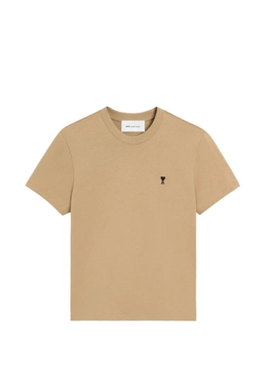 AMI Paris cotton T-shirt - Neutrals
