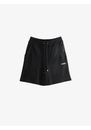AMIRI logo-print drawstring shorts - Black