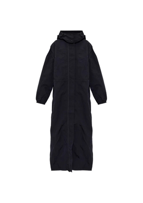 Diesel G-Aster-T1 hooded crinkled coat - Black