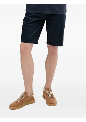 Barbour Smart logo-patch shorts - Blue